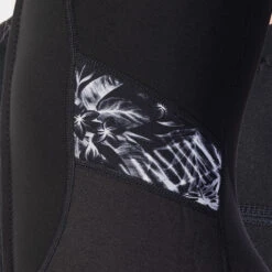 Gul Womens Response 3/2mm Long Jane Wetsuit -Mystic Shop 202320Gul20Womens20Response2032mm20Flatlock20Long20Jane20Wetsuit20RE4314 B920 20Black20Close20Up2033.2000x2000