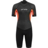 ORCA Mens Vitalis Back Zip Open Water Swim Shorty Wetsuit