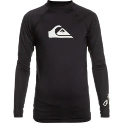 Quiksilver Junior All Time Long Sleeve UPF 50 Rash Vest