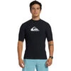Quiksilver Mens Heater Short Sleeve Rash Vest