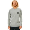 Rip Curl Mens Wetsuit Icon Crew Fleece Jumper -Mystic Shop 202320Rip20Curl20Mens20Wetsuit20Icon20Crew20Fleece20Jumper20CFEHN920 20Grey20Marle201.2000x2000