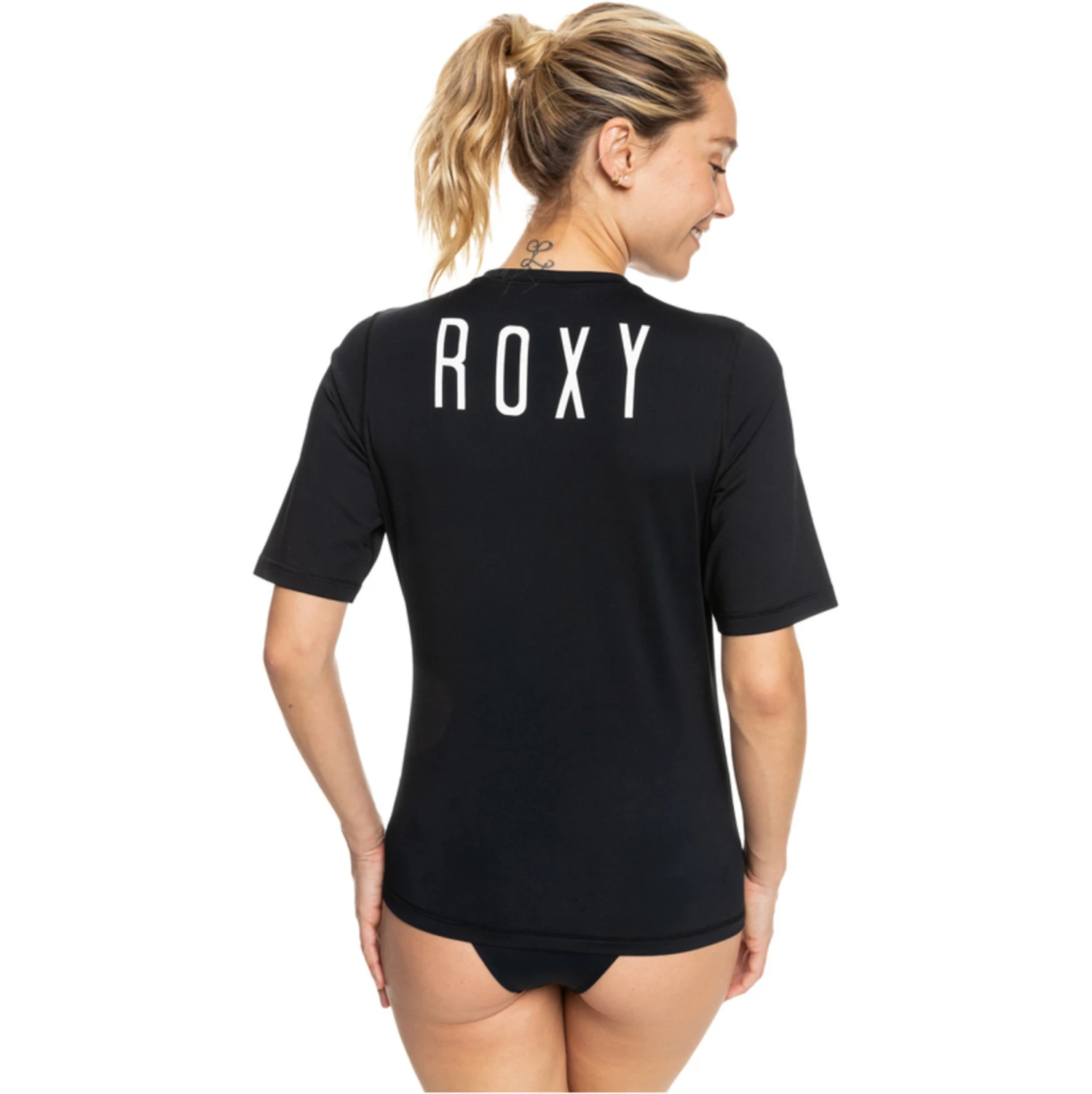 Roxy Womens Enjoy Waves Short Sleeve Rash Vest 6 Roxy Womens Enjoy Waves Short Sleeve Rash Vest - Image 4