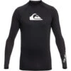 Quiksilver Mens All Time Long Sleeve Rash Vest