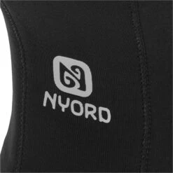 Furno Warm 3mm Wetsuit Hood -Mystic Shop 43417 202320Nyord20Furno203mm20Wetsuit20Gloves20NYUGL3M0120 20Black20Close20Up20Logo20Zoomed.2000x2000