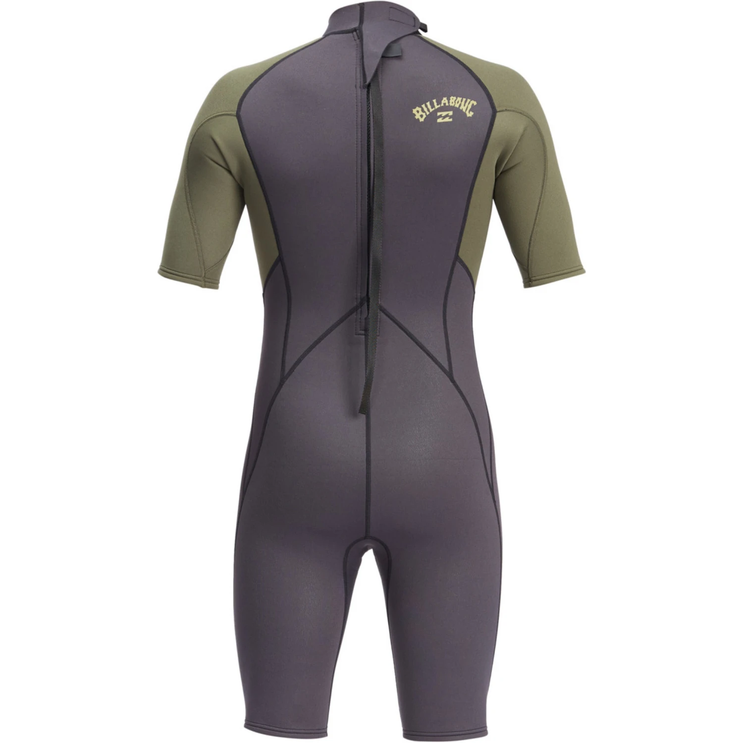 Billabong Mens Intruder 2/2mm Back Zip Shorty Wetsuit 6 Billabong Mens Intruder 2/2mm Back Zip Shorty Wetsuit - Image 4