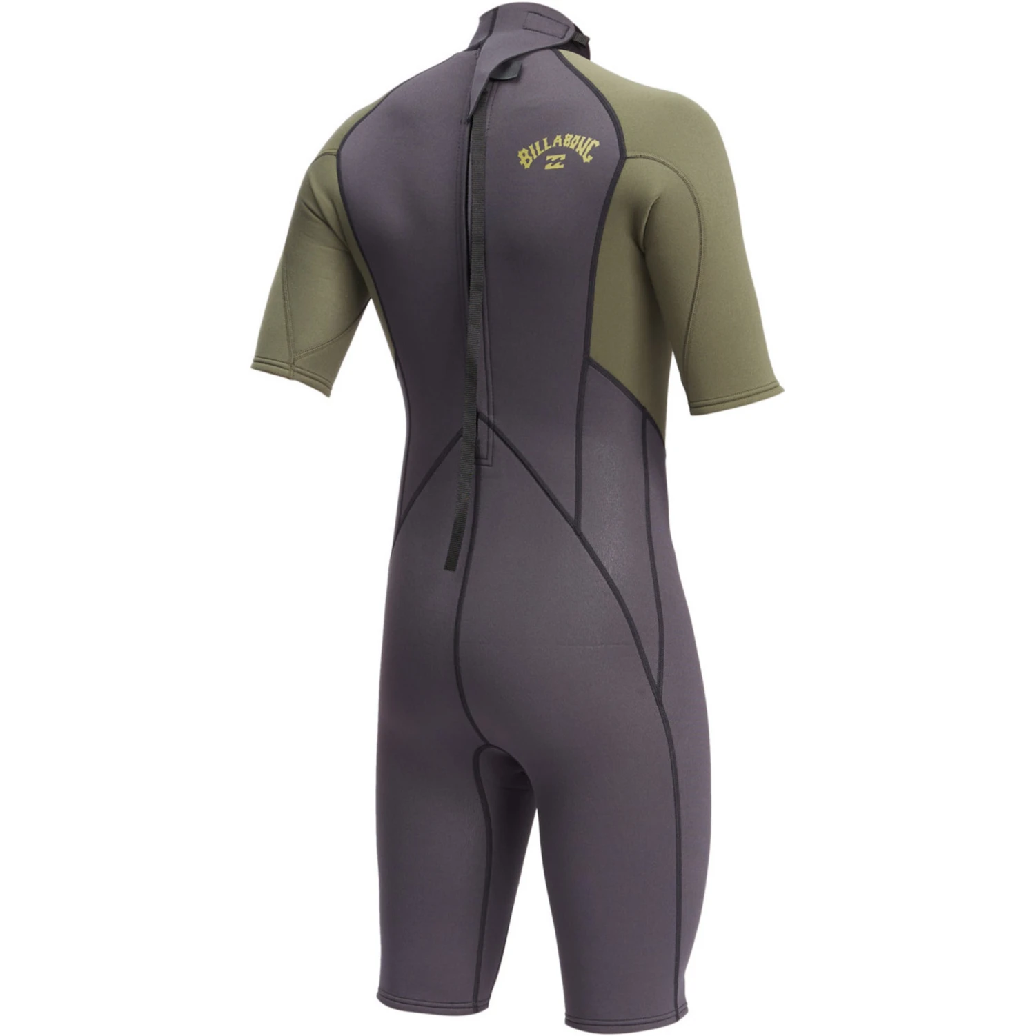 Billabong Mens Intruder 2/2mm Back Zip Shorty Wetsuit 5 Billabong Mens Intruder 2/2mm Back Zip Shorty Wetsuit - Image 3