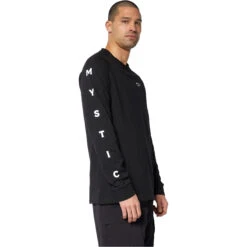 Mystic Mens Bolt Long Sleeve Tee -Mystic Shop 43907 202320Mystic20Mens20Bolt20Long20Sleeve20Tee2035105.23015120 20Black 20side.2000x2000