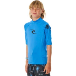 Rip Curl Boys Brand Wave Short Sleeve Rash Vest -Mystic Shop 44590 202320Rip20Curl20Boys20Brand20Wave20Short20Sleeve20Rash20Vest20121BRV20 20Blue20Gum20side.2000x2000