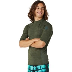 Rip Curl Mens Dawn Patrol UPF Performance Short Sleeve Rash Vest -Mystic Shop 44685 202320Rip20Curl20Mens20Dawn20Patrol20UPF20Performance20Short20Sleeve20Rash20Vest2014BMRV20 20Olive20Marle2022.2000x2000