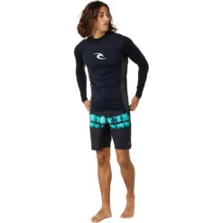 Rip Curl Mens Waves UPF Performance Long Sleeve Rash Vest -Mystic Shop 44713 202320Rip20Curl20Mens20Waves20UPF20Performance20Long20Sleeve20Rash20Vest20141MRV20 20Black204.2000x2000