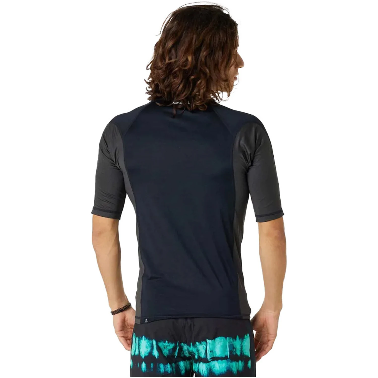 Rip Curl Mens Waves UPF Performance Short Sleeve Rash Vest 4 Rip Curl Mens Waves UPF Performance Short Sleeve Rash Vest - Image 2