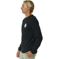 Rip Curl Mens Wetsuit Icon Long Sleeve T-Shirt -Mystic Shop 44723 202320Rip20Curl20Mens20Wetsuit20Icon20Long20Sleeve20T Shirt200CCMTE20 20Black203.2000x2000