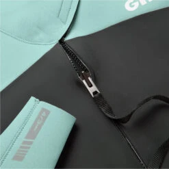 GILL Womens Pursuit 4/3mm GBS Back Zip Wetsuit -Mystic Shop 45410 202320Gill20Womens20Pursuit2043mm20GBS20Back20Zip20Wetsuit205029W20 20Eggshell20Black20Close20Up.2000x2000