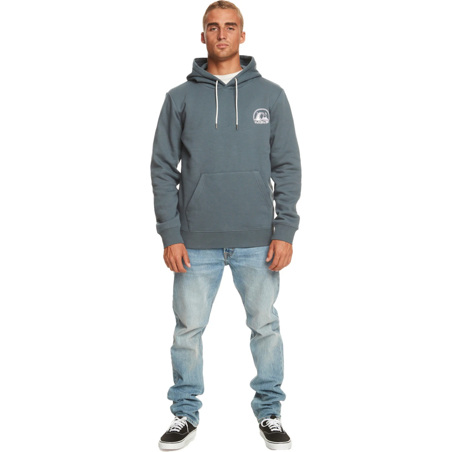 Quiksilver Mens Clean Circle Hoodie 5 Quiksilver Mens Clean Circle Hoodie - Image 3