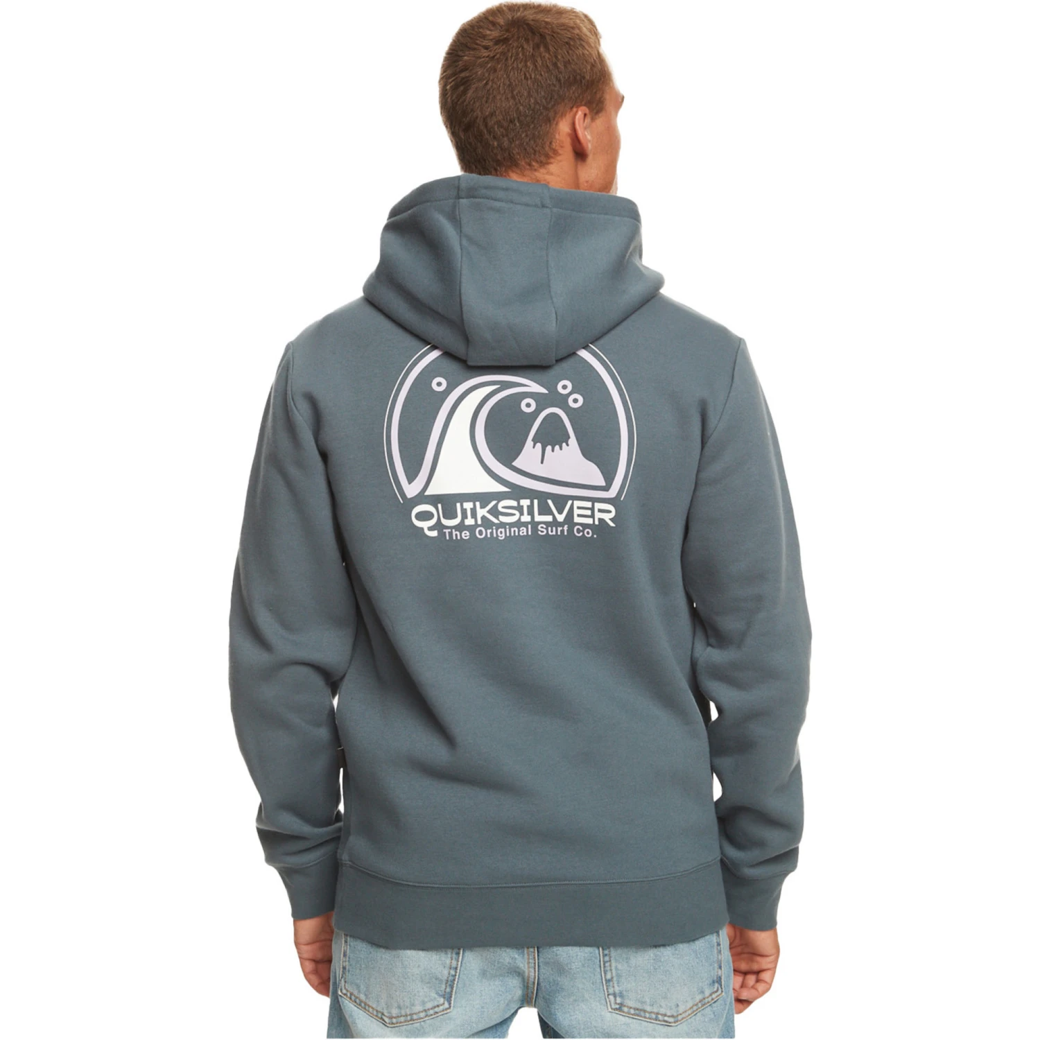 Quiksilver Mens Clean Circle Hoodie 4 Quiksilver Mens Clean Circle Hoodie - Image 2