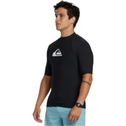 Quiksilver Mens Heater Short Sleeve Rash Vest 10 Quiksilver Mens Heater Short Sleeve Rash Vest -Mystic Shop 45615 202320Quiksilver20Mens20Heater20Short20Sleeve20Rash20Vest20EQYWR0323220 20Black20side.2000x2000