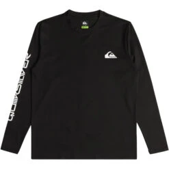 Quiksilver Mens Omni Session Long Sleeve UPF 50 Surf T-Shirt -Mystic Shop 45624 202320Quiksilver20Mens20Omni20Session20Long20Sleeve20UPF205020Surf20T Shirt20EQYWR0334920 20Black20front.2000x2000