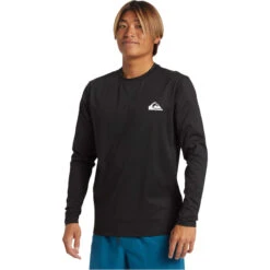 Quiksilver Mens Omni Session Long Sleeve UPF 50 Surf T-Shirt -Mystic Shop 45624 202320Quiksilver20Mens20Omni20Session20Long20Sleeve20UPF205020Surf20T Shirt20EQYWR0334920 20Black20side.2000x2000