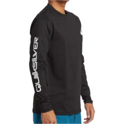 Quiksilver Mens Omni Session Long Sleeve UPF 50 Surf T-Shirt -Mystic Shop 45624 202320Quiksilver20Mens20Omni20Session20Long20Sleeve20UPF205020Surf20T Shirt20EQYWR0334920 20Black20side202.2000x2000
