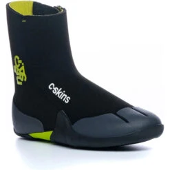 Junior Legend 5mm Zipped Round Toe Wetsuit Boots -Mystic Shop 45721 202320C Skins20Junior20Legend205mm20Zipped20Neoprene20Wetsuit20Boots20C BOLE5JZ20 20Black2020Flash20Green2020Charcoal204.2000x2000