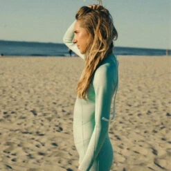 Womens Nikki Van Dijk Boyleg Cut 2mm Back Zip Springsuit Wetsuit -Mystic Shop 45827 220mm20Springsuit20Boyleg20Back20Zip20Aqua20Grad204.2000x2000