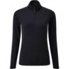 GILL Womens UV Tec Long Sleeve Zip Tee