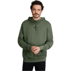 Mystic Mens Iconic Hood Sweat -Mystic Shop Mystic Mens Iconic Hooded Sweat 220053 Army 3.2000x2000