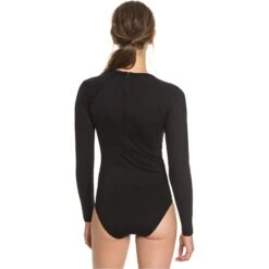 Roxy Womens Essentials Long Sleeve UV Surf Suit -Mystic Shop erjwr03432 essentialsonesiebackzipw kvj0 bck1.2000x2000